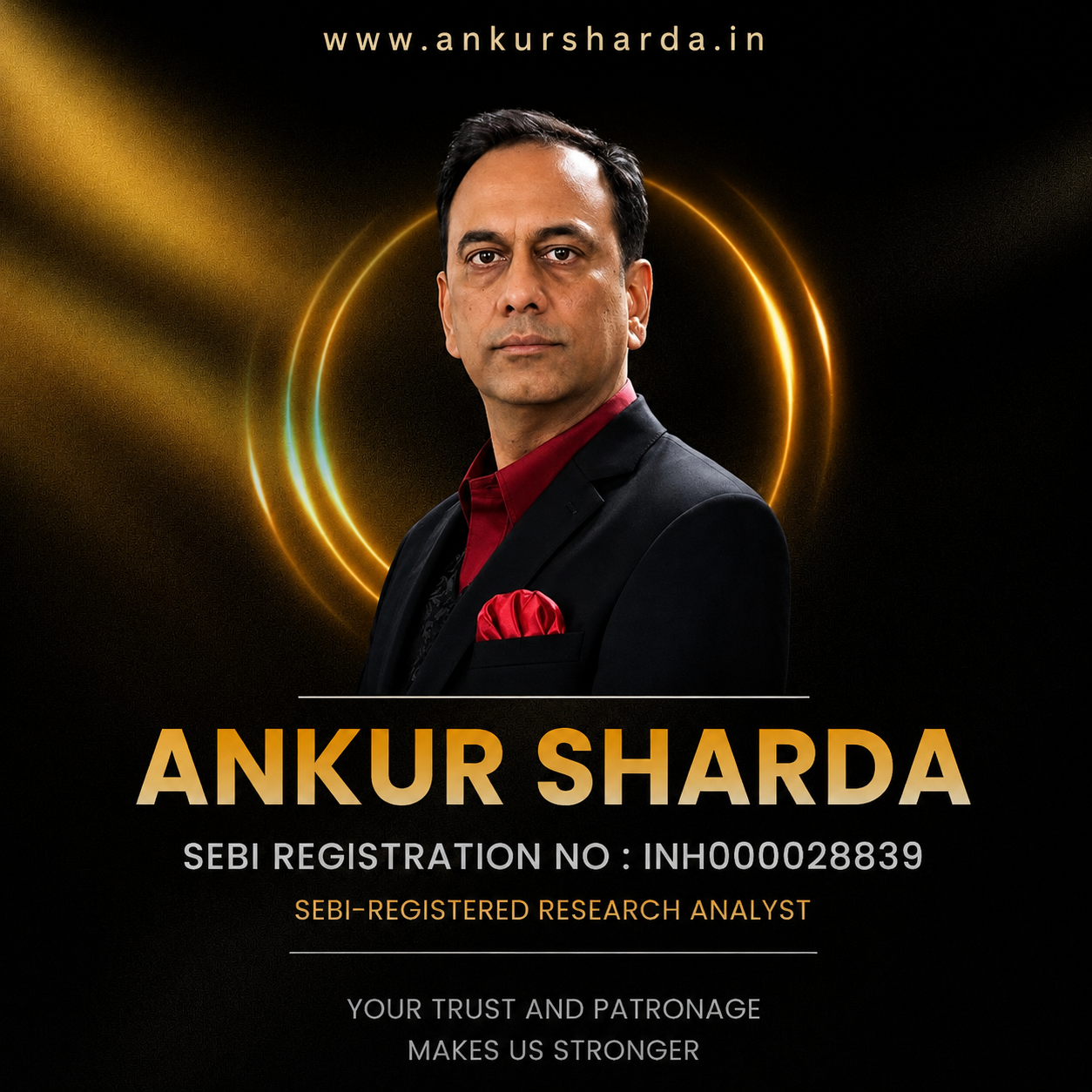 Ankur Sharda SEBI Registered Research Analyst